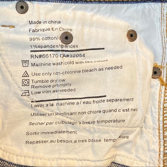 BDG SHORTIE DENIM SHORTS SIZE 26 - Picture 4 of 4